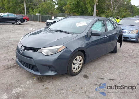 2014 Toyota Corolla L из США, поврежденный, VIN 2T1BURHE6EC142142